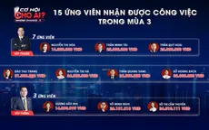 Cơ hội cho ai mùa 3 khép lại: 15 ứng viên tìm được việc làm trên truyền hình