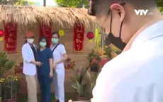 Không khí Tết ở bệnh viện tuyến đầu