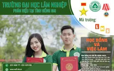 Phân hiệu Trường Đại học Lâm nghiệp tại tỉnh Đồng Nai công bố phương án tuyển sinh 2022