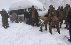 Bão tuyết khiến ít nhất 22 người mắc kẹt trong ô tô thiệt mạng tại Pakistan
