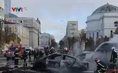 Hàng loạt vụ nổ tại một số thành phố của Ukraine