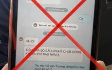 Công an TP Hồ Chí Minh cảnh báo phụ huynh về tin nhắn lừa đảo đóng tiền