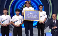 Đường lên đỉnh Olympia 23: Về đích ấn tượng, nam sinh Kiên Giang chiến thắng tuần 2 Quý I