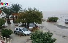 Ngập lụt nghiêm trọng trên đảo Crete, Hy Lạp