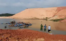 Vụ sạt lở mỏ titan ở Bình Thuận: Đã tìm thấy thi thể 3 nạn nhân