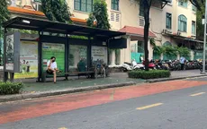TP Hồ Chí Minh thí điểm sơn phản quang ở điểm dừng xe bus