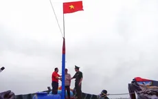 Trao hàng nghìn lá cờ Tổ quốc cho ngư dân