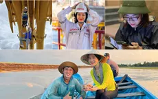 Vẻ đẹp của những bóng hồng VTV sau ống kính máy quay