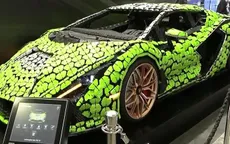 Siêu xe đặc biệt làm từ những miếng ghép Lego