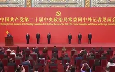 Ban Thường vụ Bộ Chính trị Trung Quốc ra mắt báo chí trong và ngoài nước