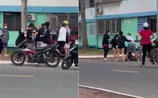 Nữ sinh bị đánh hội đồng bằng mũ bảo hiểm, kéo lê trên đường