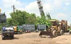 Đồng bằng sông Cửu Long ứng phó thiếu cát làm đường