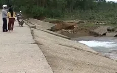 Nhiều công trình thủy lợi bị hư hỏng nặng sau mưa bão