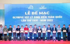 Bế mạc Olympic Vật lý sinh viên toàn quốc lần thứ 24 năm 2022