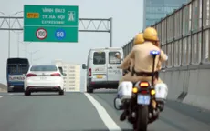 Vi phạm “đi vào làn dừng xe khẩn cấp” trên Vành đai 3 được xử lý cơ bản
