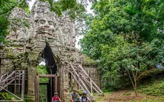 Lượng du khách đến Angkor, Campuchia tăng mạnh