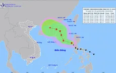 Bão NALGAE đã vào Biển Đông, trở thành cơn bão số 7