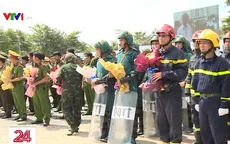 TP Hồ Chí Minh diễn tập xử lý tình huống an ninh trật tự và phòng cháy chữa cháy
