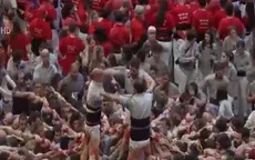 Cuộc thi xây tháp người tại Tây Ban Nha