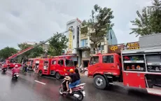 Kịp thời dập tắt vụ cháy quán karaoke tại trung tâm TP Đà Nẵng