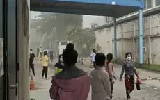 Nổ lò hút bụi của công ty gỗ, 4 công nhân bị thương
