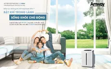 Sống khỏe chủ động với máy lọc không khí Atmosphere Mini™ từ Amway