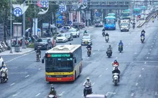 Xe bus Hà Nội năm 2002 đạt 340 triệu lượt hành khách