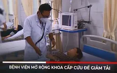 Bệnh viện mở rộng khoa cấp cứu để giảm tải