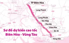 Bà Rịa - Vũng Tàu đề xuất dự án xây dựng đường kết nối cao tốc Biên Hòa - Vũng Tàu