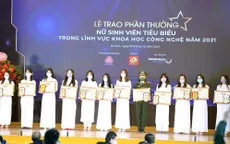 Công bố 20 thí sinh đạt giải thưởng Nữ sinh KHCN Việt Nam 2022