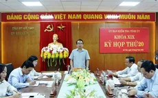 Hà Tĩnh: Kỷ luật một số đảng viên vi phạm làm ảnh hưởng tổ chức Đảng