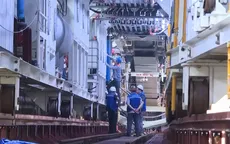 Thi công trở lại hầm và các ga ngầm Metro Nhổn - ga Hà Nội