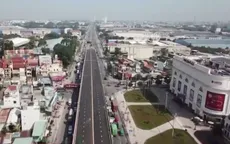 Bình Dương sắp thông xe cầu vượt thép đầu tiên