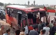 Xe bus lao xuống kênh ở Ai Cập khiến 21 người thiệt mạng