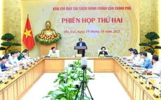 Trong tháng 11/2022, hoàn thành sắp xếp bộ máy các Bộ, cơ quan ngang Bộ