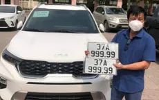 Chính thức cho đấu giá biển số xe ô tô, giá khởi điểm từ 40 triệu đồng