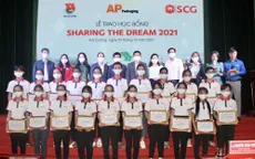 Học bổng SCG Sharing the Dream 2022 có tổng giá trị 1,5 tỷ đồng