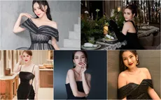 Những "bộ cánh" tông đen đầy sức hút của dàn nữ diễn viên Việt