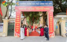 Trường THPT Việt Đức vinh dự đón nhận Huân chương Lao động hạng Nhì