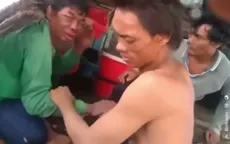 Lấy lời khai 3 nghi can liên quan vụ hành hung dã man 2 ngư phủ trên biển