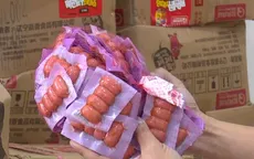 Thu giữ 36.000 gói xúc xích trẻ em nhập lậu