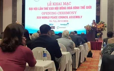 Đại hội 22 Hội đồng Hòa bình Thế giới: Mỗi người dân Việt Nam là một sứ giả hòa bình