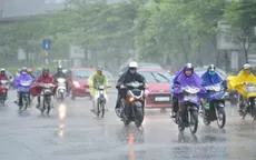 Bắc Bộ và Thanh Hóa có mưa to cục bộ