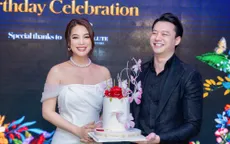 Trương Ngọc Ánh hạnh phúc cùng bạn trai trong ngày sinh nhật