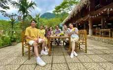 NSƯT Chí Trung lặng lẽ ăn bánh mì, bị vắt cắn ở "Thông gia ngõ hẹp"