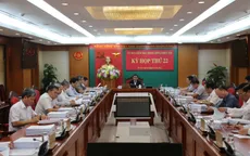 Thông cáo báo chí Kỳ họp thứ 22 của Ủy ban Kiểm tra Trung ương