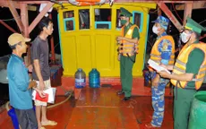Phát hiện nhiều tàu đánh cá hoạt động vi phạm trên biển