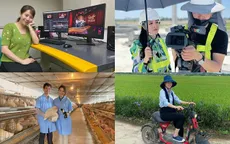 Loạt khoảnh khắc tác nghiệp thú vị của các nữ BTV
