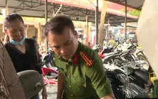 Ngăn chặn nguy cơ cháy nổ tại chợ xe máy cũ