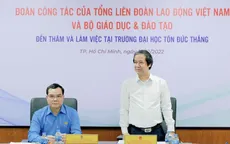 'Trường ĐH Tôn Đức Thắng phải tư duy công, trách nhiệm công, hành động công, thực hiện sứ mệnh công'